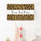 Leopardendrucke, Leoparden, Braunleopard Banner (Insitu)