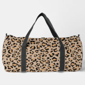 Leopardendrucke, Leoparden, Braunleopard Duffle Bag (Vorderseite)