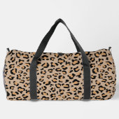 Leopardendrucke, Leoparden, Braunleopard Duffle Bag (Rückseite)