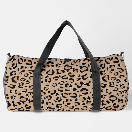Leopardendrucke, Leoparden, Braunleopard Duffle Bag (Rückseite)
