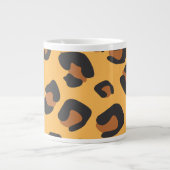 Leopardendrucke, Leoparden, Braunleopard Jumbo-Tasse (Vorderseite)