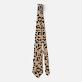 Leopardendrucke, Leoparden, Braunleopard Krawatte (Vorderseite)