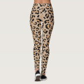 Leopardendrucke, Leoparden, Braunleopard Leggings (Rückseite)