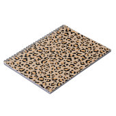 Leopardendrucke, Leoparden, Braunleopard Notizblock (Linke Seite)