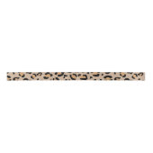 Leopardendrucke, Leoparden, Braunleopard Satinband (Vorderseite)