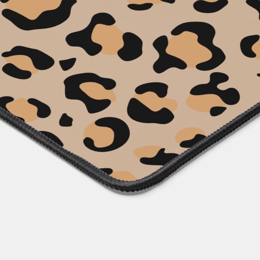 Leopardendrucke, Leoparden, Braunleopard Schreibtischunterlage (Ecke)