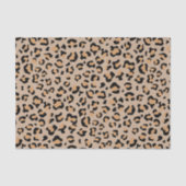Leopardendrucke, Leoparden, Braunleopard Seidenpapier (Vorderseite)