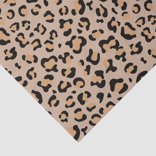 Leopardendrucke, Leoparden, Braunleopard Seidenpapier (Ausschnitt)