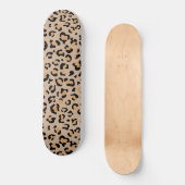 Leopardendrucke, Leoparden, Braunleopard Skateboard (Vorderseite)