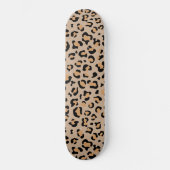 Leopardendrucke, Leoparden, Braunleopard Skateboard (Vorderseite)