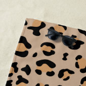 Leopardendrucke, Leoparden, Braunleopard Strandtuch (Beispiel)