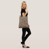 Leopardendrucke, Leoparden, Braunleopard Tasche (Am Model)