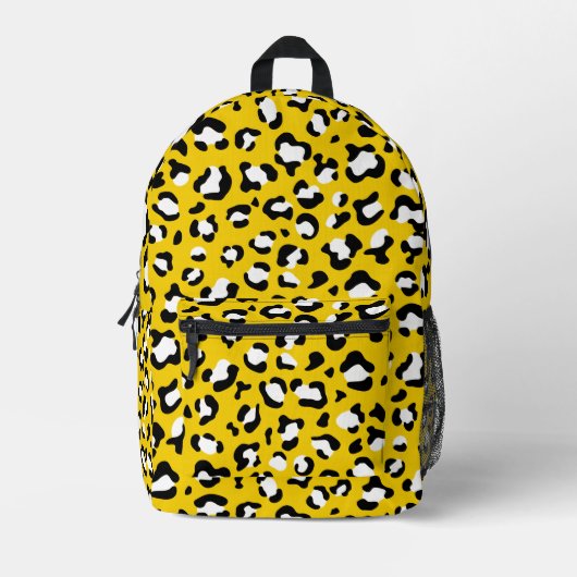 Leopardendrucke, Leoparden, Gelbleopard Bedruckter Rucksack (Vorderseite)