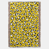 Leopardendrucke, Leoparden, Gelbleopard Decke (Vorderseite Vertikal)