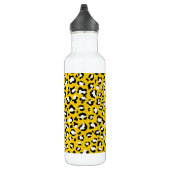 Leopardendrucke, Leoparden, Gelbleopard Edelstahlflasche (Rechts)