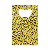 Leopardendrucke, Leoparden, Gelbleopard Geldbeutel Flaschenöffner (Rückseite)