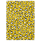 Leopardendrucke, Leoparden, Gelbleopard Klemmbrett (Rückseite)