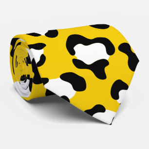 Leopardendrucke, Leoparden, Gelbleopard Krawatte