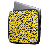 Leopardendrucke, Leoparden, Gelbleopard Laptopschutzhülle (Vorderseite Links)