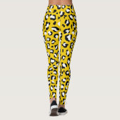 Leopardendrucke, Leoparden, Gelbleopard Leggings (Rückseite)