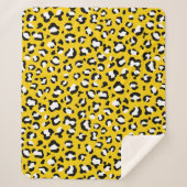 Leopardendrucke, Leoparden, Gelbleopard Sherpadecke (Vorderseite)