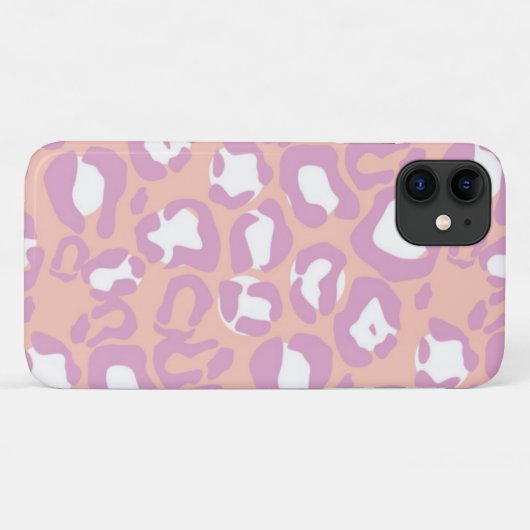 Leopardendrucke, Leoparden, rosa Leoparden Case-Mate iPhone Hülle (Rückseite (Horizontal))