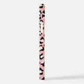 Leopardendrucke, Leoparden, rosa Leoparden iPhone Hülle (Rechte Seite)