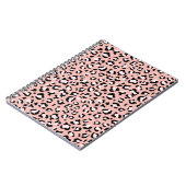 Leopardendrucke, Leoparden, rosa Leoparden Notizblock (Linke Seite)