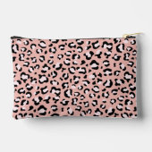 Leopardendrucke, Leoparden, rosa Leoparden Zubehörtasche (Rückseite)