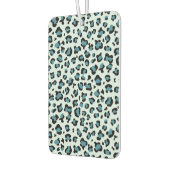 Leopardendrucke, Leoparden-Spots, Blauer Leopard Autolufterfrischer (Links)