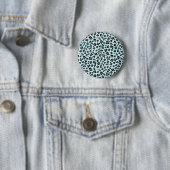 Leopardendrucke, Leoparden-Spots, Blauer Leopard Button (Beispiel)