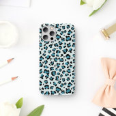 Leopardendrucke, Leoparden-Spots, Blauer Leopard Case-Mate iPhone Hülle