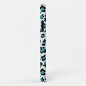 Leopardendrucke, Leoparden-Spots, Blauer Leopard Case-Mate iPhone Hülle (Hinten/Rechts)