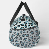 Leopardendrucke, Leoparden-Spots, Blauer Leopard Duffle Bag (Rechts)