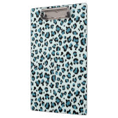 Leopardendrucke, Leoparden-Spots, Blauer Leopard Klemmbrett (Links)