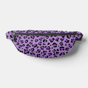 Leopardendrucke, Leoparden-Spots, Lila Leopard Bauchtasche