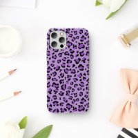 Leopardendrucke, Leoparden-Spots, Lila Leopard