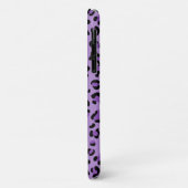 Leopardendrucke, Leoparden-Spots, Lila Leopard Case-Mate iPhone Hülle (Hinten/Links)