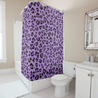 Leopardendrucke, Leoparden-Spots, Lila Leopard