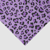 Leopardendrucke, Leoparden-Spots, Lila Leopard Seidenpapier (Ausschnitt)