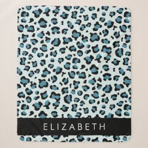 Leopardendrucke, Spots, Blauer Leopard, Ihr Name Sherpadecke