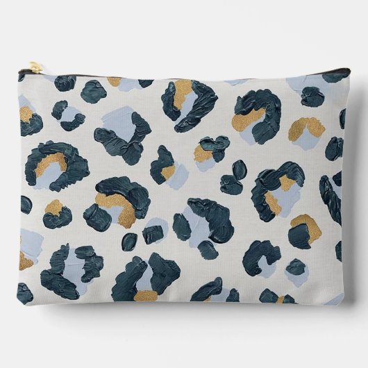 Leopardendrucke Zubehörtasche (Vorderseite)