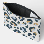 Leopardendrucke Zubehörtasche (Offen)