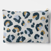 Leopardendrucke Zubehörtasche (Rückseite)
