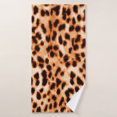 Leopardendrucktextur Badehandtuch (Badehandtuch)