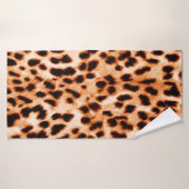 Leopardendrucktextur Badehandtuch (Badehandtuch)