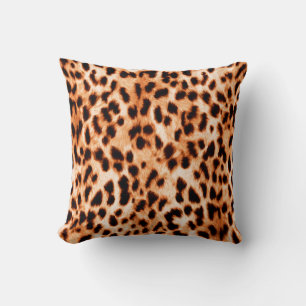 Leopardendrucktextur Kissen