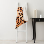 Leopardendrucktextur Sherpadecke (Beispiel)
