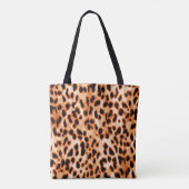 Leopardendrucktextur Tasche (Rückseite)