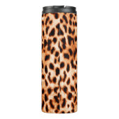 Leopardendrucktextur Thermosbecher (Rückseite)